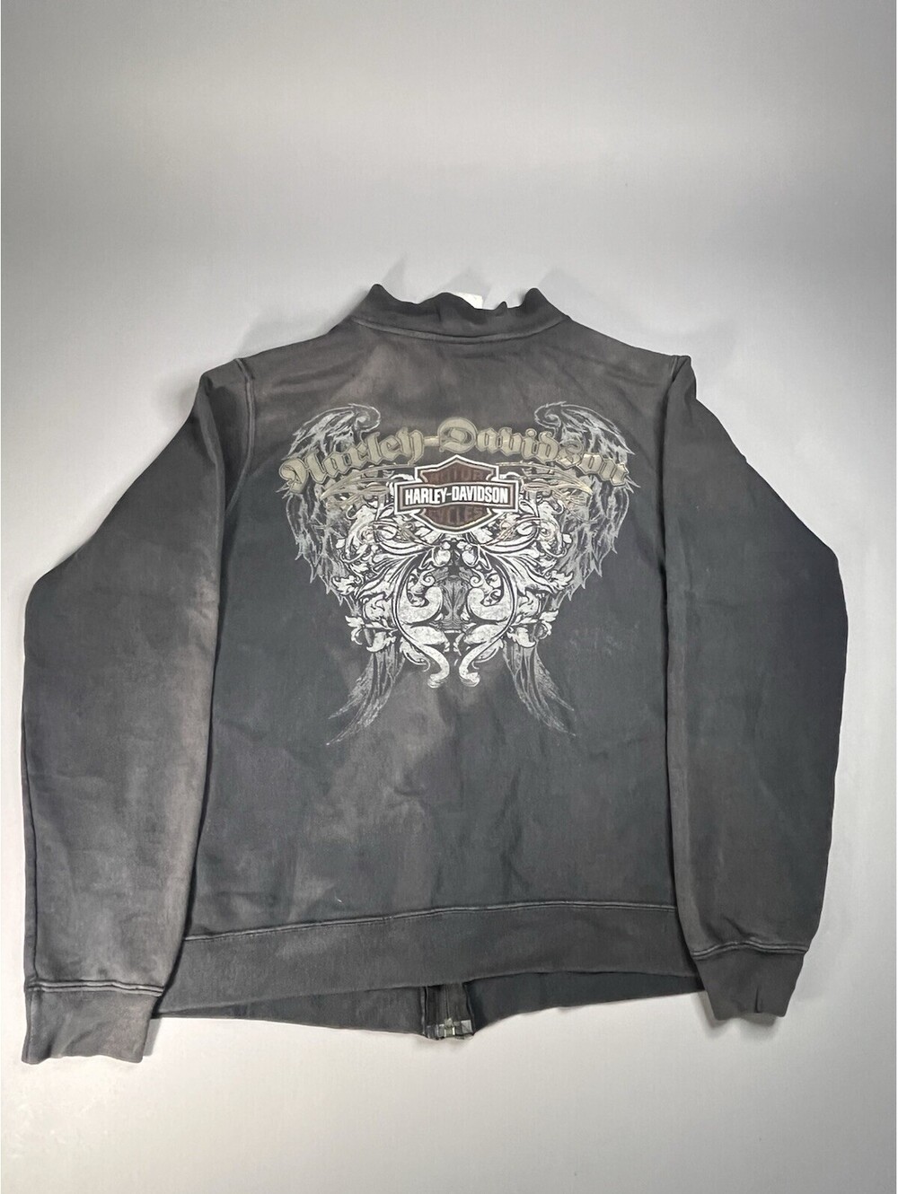 Harley-Davidson Sweatshirt Angel Wings Jacksonville Adamec